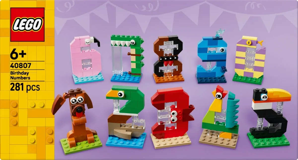 LEGO LEGO Iconic 40807 Birthday Numbers - Image 3