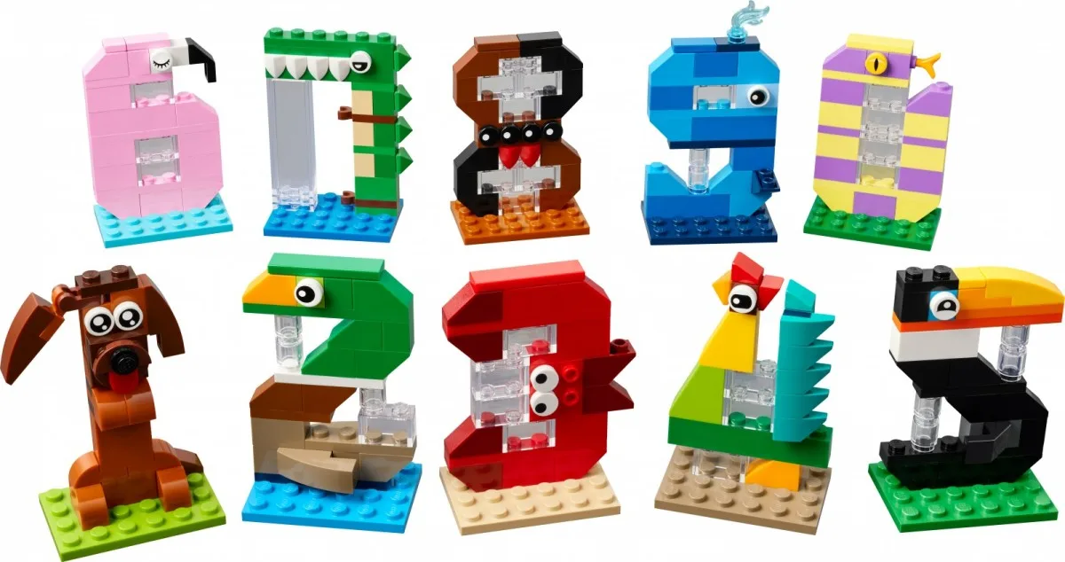 LEGO LEGO Iconic 40807 Birthday Numbers - Image 5