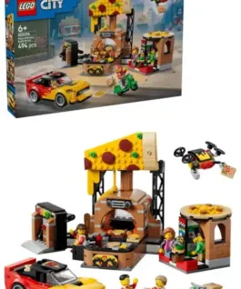 Alternative view от LEGO City 60496 Pizza Delivery Experience with Vehicles Blocks