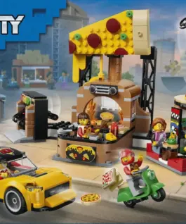LEGO City 60496 Pizza Delivery Experience with Vehicles Blocks