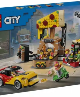 LEGO City 60496 Pizza Delivery Experience with Vehicles Blocks