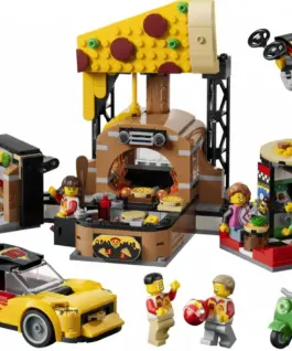 LEGO City 60496 Pizza Delivery Experience with Vehicles Blocks