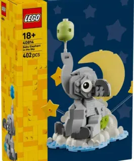 LEGO Blocks Iconic 40814 Baby Elephant in the Sky