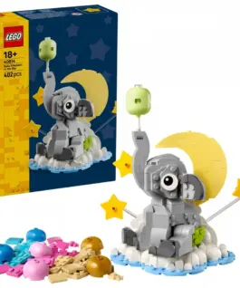 LEGO Blocks Iconic 40814 Baby Elephant in the Sky