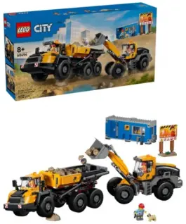LEGO City 60494 Dump Truck & Front End Loader Blocks