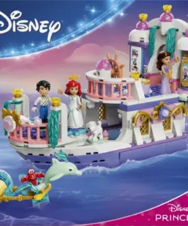 LEGO Disney 43299 Ariels Royal Wedding Boat Blocks