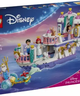 LEGO Disney 43299 Ariels Royal Wedding Boat Blocks