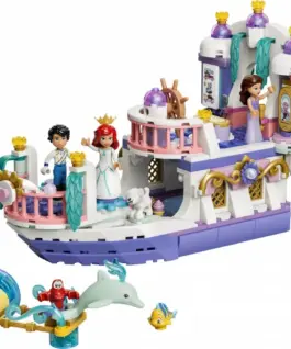 LEGO Disney 43299 Ariels Royal Wedding Boat Blocks