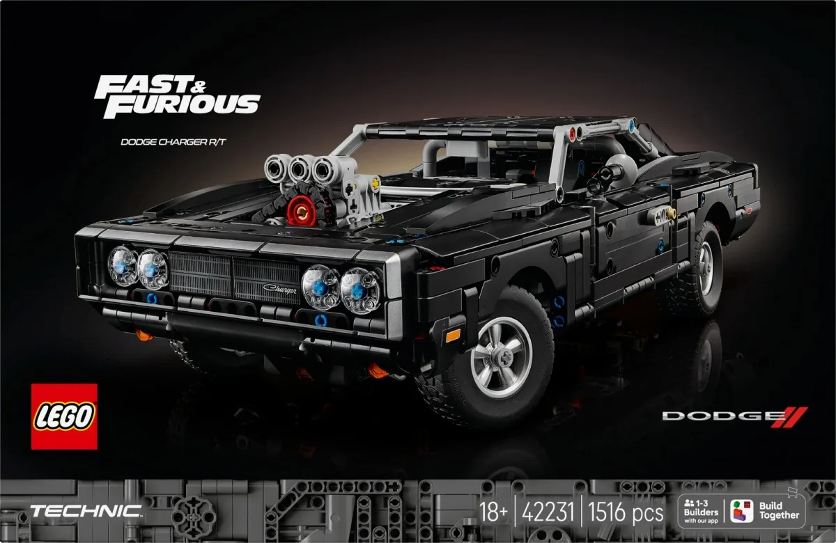 LEGO LEGO Technic 42231 Fast and Furious Dodge зарядно R/T - Image 3
