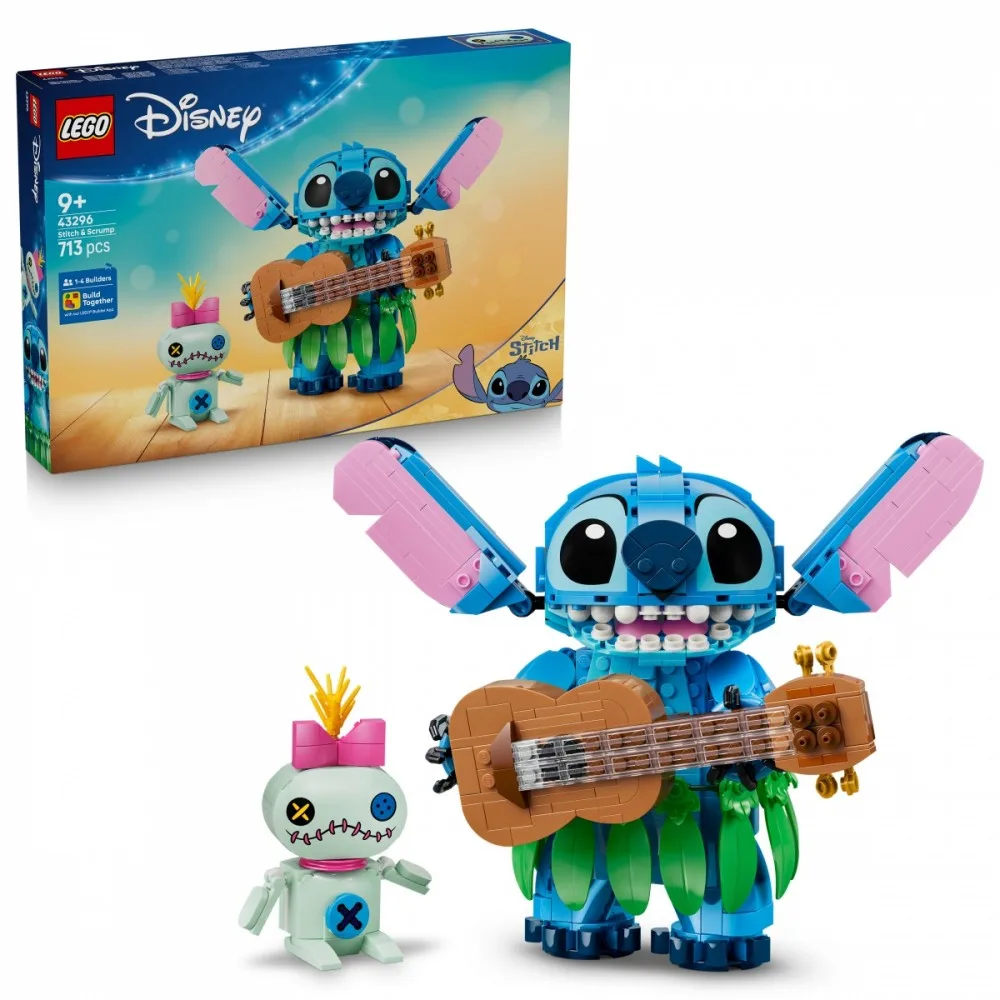 LEGO Disney 43296 Stitch & Scrump Blocks - Image 5