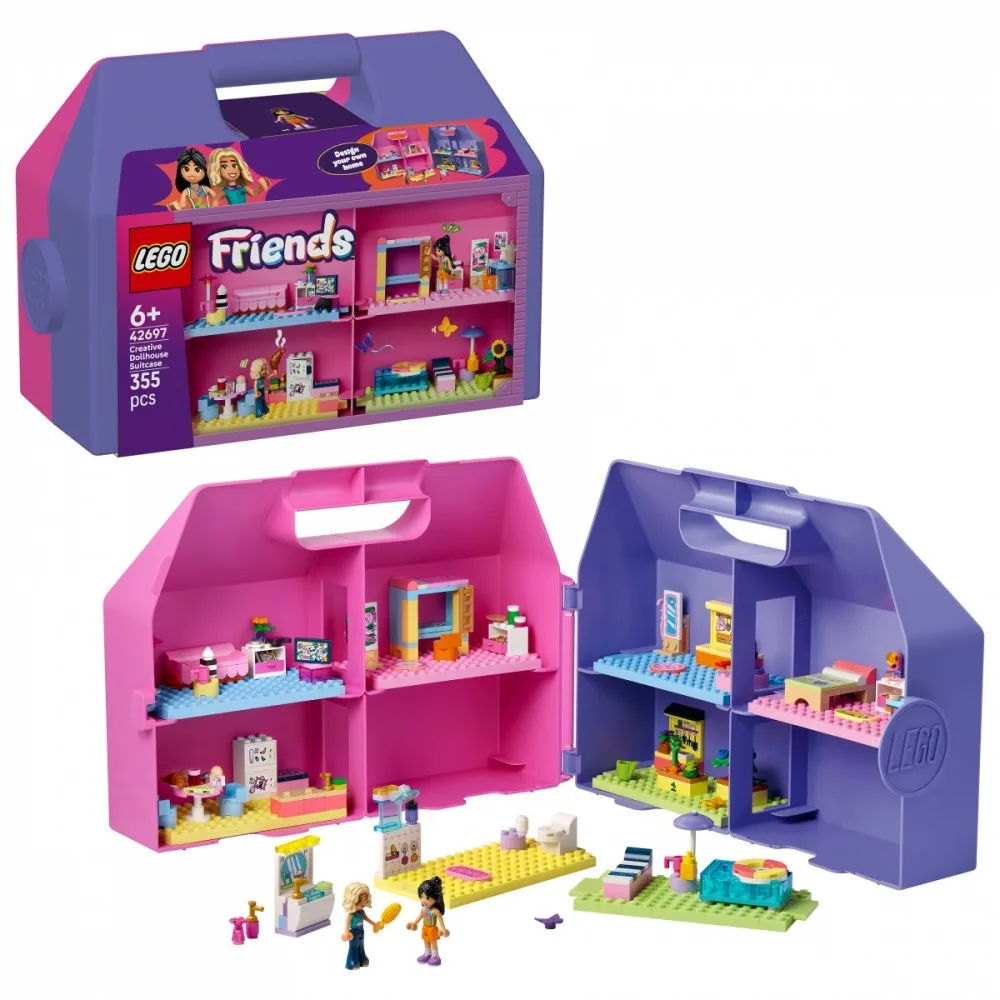 LEGO LEGO Friends 42697 Creative Dollhouse Suitcase - Image 4