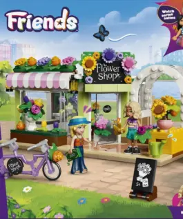 LEGO Blocks Friends 42693 Creative Flower Shop