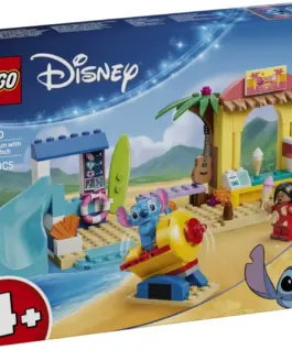LEGO Disney 43280 Beach Fun with Lilo & Stitch Blocks