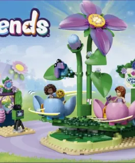 LEGO Blocks Friends 42702 Spinning Flower & Fairy Teacup Ride