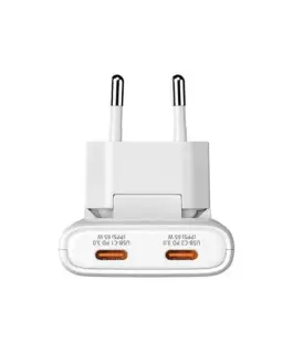 Verbatim Fold n Go зарядно GaN 65W 2xUSB-C PD 3.0 PPS