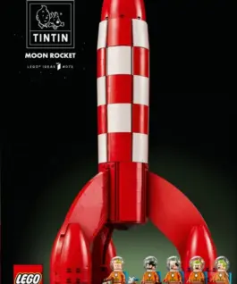 LEGO Blocks Ideas 21367 Tintin Moon Rocket