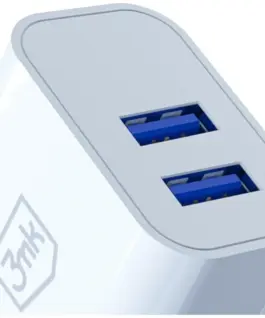 3MK зарядно 10W 2xUSB-A 2