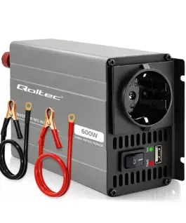 Qoltec MSWave voltage конвертор 12V to 230V 300W 600W