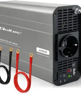 Qoltec MSWave voltage конвертор 12V to 230V 1000W 2000W