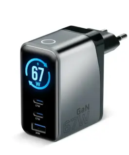 everActive зарядно GAN QC4+ 67W SC -670Q
