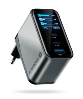 everActive зарядно GAN QC4+ 67W SC -670Q