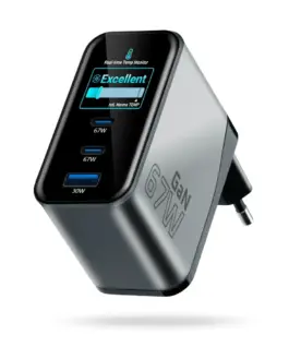 everActive зарядно GAN QC4+ 67W SC -670Q