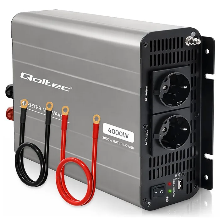 Qoltec MSWave voltage конвертор 12V to 230V 2000W 4000W