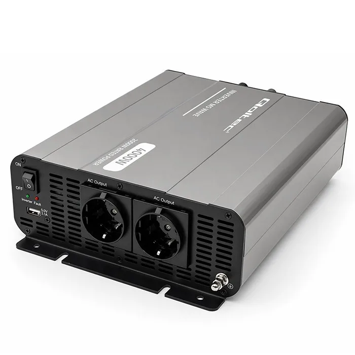 Qoltec MSWave voltage конвертор 12V to 230V 2000W 4000W - Image 5