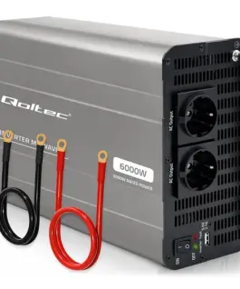 Qoltec MSWave voltage конвертор 12V to 230V 3000W 6000W