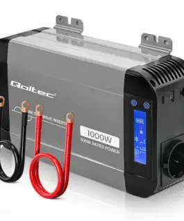Qoltec Pure sine wave inverter 12V to 230V 500W 1000W