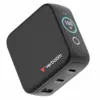 Verbatim Mini GaN зарядно 100W TFT 2xUSB-C 1xUSB-A