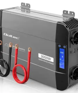 Qoltec Pure sine wave inverter 12V to 230V 1500W 3000W