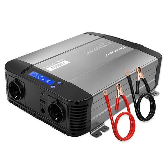 Qoltec Pure Sine Wave Inverter 12V to 230V 2000W 4000W - Image 5