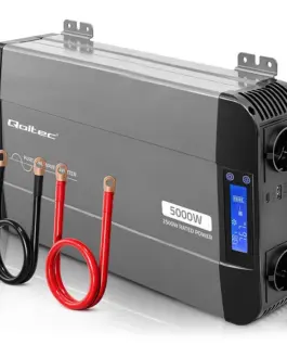 Qoltec Pure Sine Wave Inverter 12V to 230V 2500A 5000W