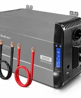 Qoltec Pure Sine Wave inverter 12V to 230V 3000W 6000W