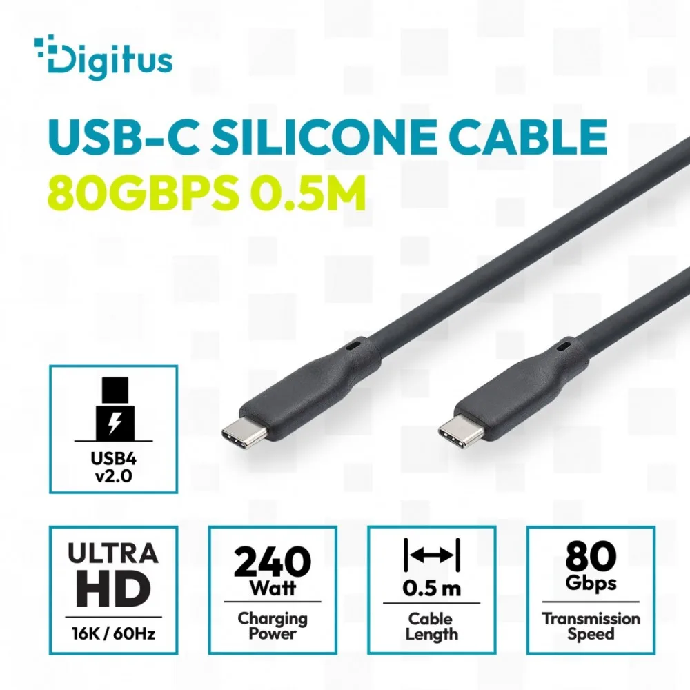 Digitus USB кабел за връзка AK-300350-005-S - Image 4