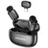 AWEI Lavalier microphone MK5 Duo Ai-Voice черен