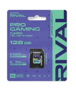 GOODRAM памет card microSD 128GB Rival UHS-I V30 U3 C10 100/70MBs