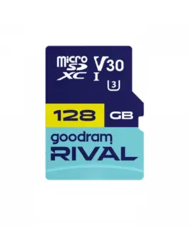 GOODRAM памет card microSD 128GB Rival UHS-I V30 U3 C10 100/70MBs
