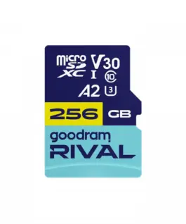 GOODRAM памет card microSD 256GB Rival UHS-I V30 U3 C10 A2 170/120MBs