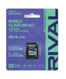 GOODRAM памет card microSD 64GB Rival UHS-I V30 U3 C10 100/70MBs