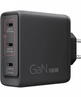 Alternative view от Lenovo зарядно Multi-port USB-C 100W GaN