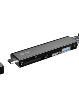 i-tec Card reader USB-C/USB-A Dongle SD TF and 2xUSB