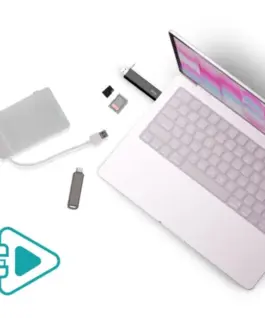 i-tec Card reader USB-C/USB-A Dongle SD TF and 2xUSB