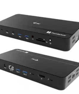 i-tec Thunderbolt 5 Triple Display Docking Station M.2 6xUSB 2.5 GLAN PD 140W