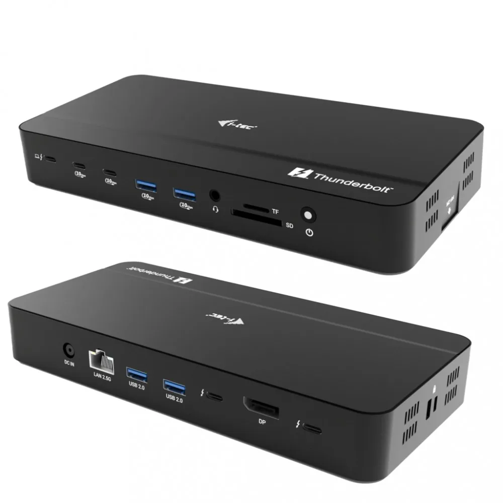 i-tec Thunderbolt 5 Triple Display Docking Station M.2 6xUSB 2.5 GLAN PD 140W