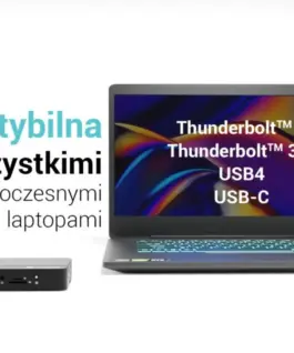 i-tec Thunderbolt 5 Triple Display Docking Station M.2 6xUSB 2.5 GLAN PD 140W