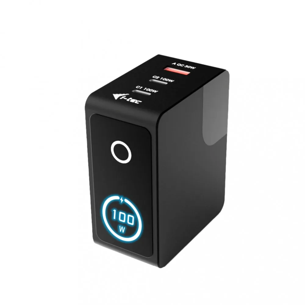 i-tec зарядно 100W Intelligent Multiport USB 2xUSB-C 1xUSB-A LCD 150 cm