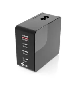 Alternative view от i-tec зарядно 140W Intelligent Multiport USB 3xUSB-C 1xUSB-A LCD 150 cm