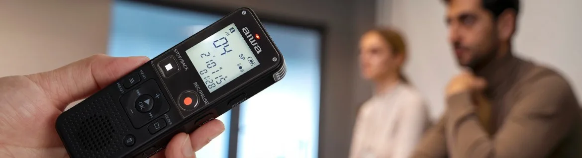 AIWA Dictaphone DVR-A600 черен - Image 3